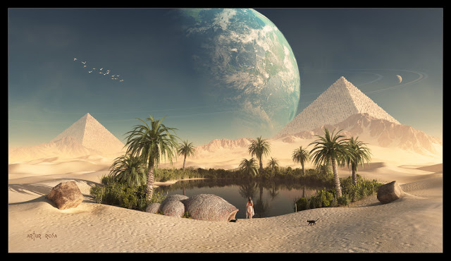 oasis by arthurblue d41dm8t